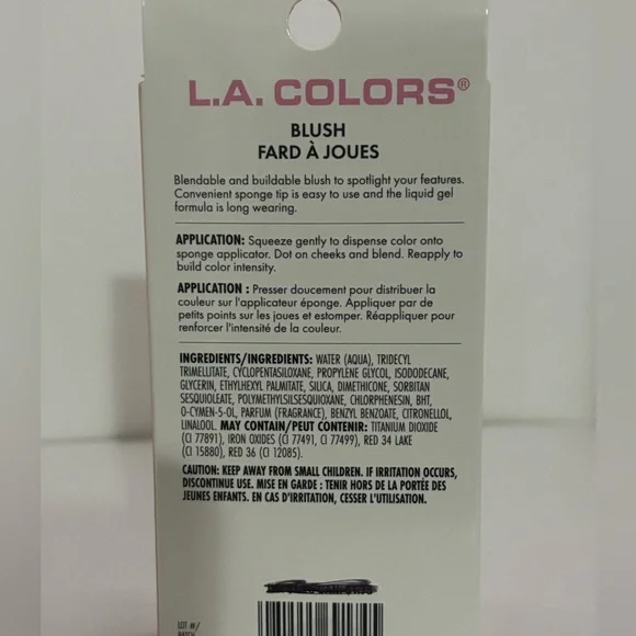 💋5/$25💋 L.A. Colors Beauty Wand Matte Blush - Raging Pink - Picture 2 of 2